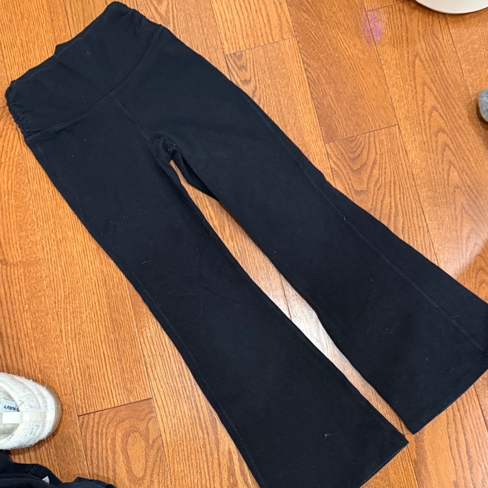 Old Navy Black High-Rise Flare Pants